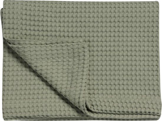 Vandyck Zomerdeken Wafel Pique Light Olive 250x270