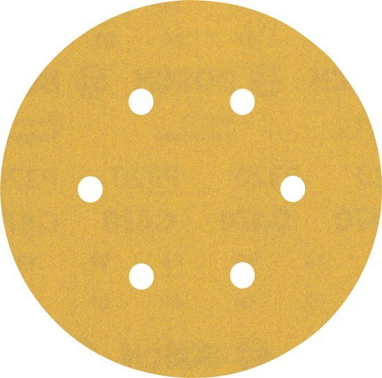 Bosch Professional Bosch Accessories EXPERT C470 2608900820 Excenterschuurpapier Geperforeerd (Ø) 150 mm 5 stuk(s)