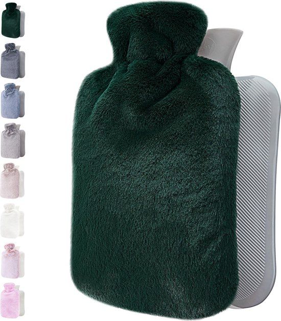 Qomfor Kruik met Extra Zachte Hoes - 1.8L - Groen