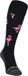 Brabo BC8460B Socks Flamingo Black/Pink Unisex Sportsokken - Black/Pink