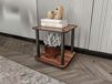 BOOKY Table d'appoint en noyer 34 cm
