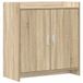 vidaXL - Dressoir - Sonoma - Eiken - 72 x 36 x 80 cm - Bewerkt hout