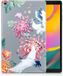 B2Ctelecom Samsung Galaxy Tab A 10.1 (2019) Tablethoesje Bird Flowers