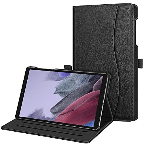 Fintie Hoes voor Samsung Galaxy Tab A7 Lite 8.7 2021 - Multi-Angle View Folio Stand Case Cover met Pocket voor Galaxy Tab A7 Lite 8.7 inch SM-T225/T220, (*Zwart)