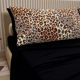 PETTI Artigiani Italiani - Katoenen beddengoed met kussenslopen met digitale print, beddengoed voor Frans bed, zwart, 100% Made in Italy