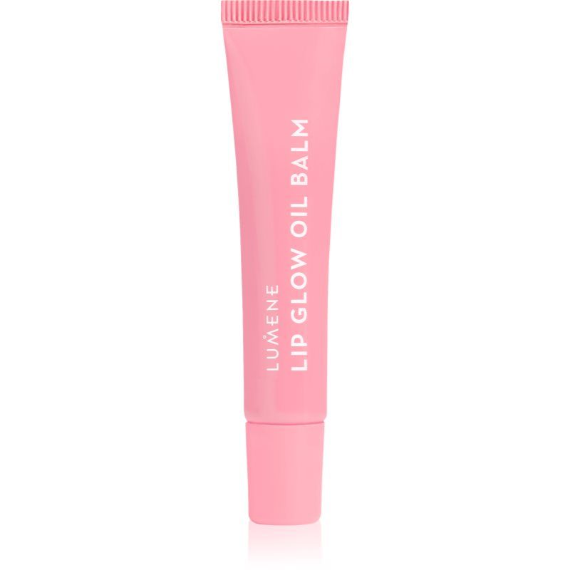LUMENE Lip Glow Oil Balm | Kleur 3 Berry Cream | Hydraterende Getinte Lippenolie Met Glanzende Afwerking | Voedende Veganistische Formule Met Natuurlijke Oliën | 10 ml
