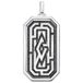 Thomas Sabo - Unisex Hanger - Zirkonia - Zilver - PE866-643-11