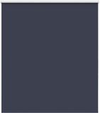 vidaXL Rolgordijn verduisterend 120x175 cm stofbreedte 116,6 cm blauw