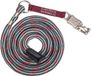 HKM Livigno Halstertouw met paniekhaak Bordeaux 180 cm
