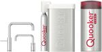 Quooker Cube Nordic Square Twintaps Chroom met Combi Boiler