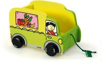 Vilac 2122 poppenwagen met touw