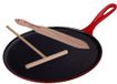 Le Creuset Pannenkoekenpan / Crepepan Tradition - Kersenrood - ø 27 cm