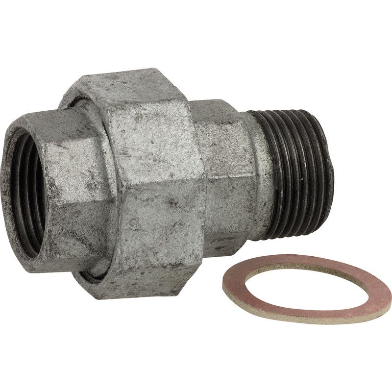 Koppeling 3-delig nr.331 verzinkt 3/4"