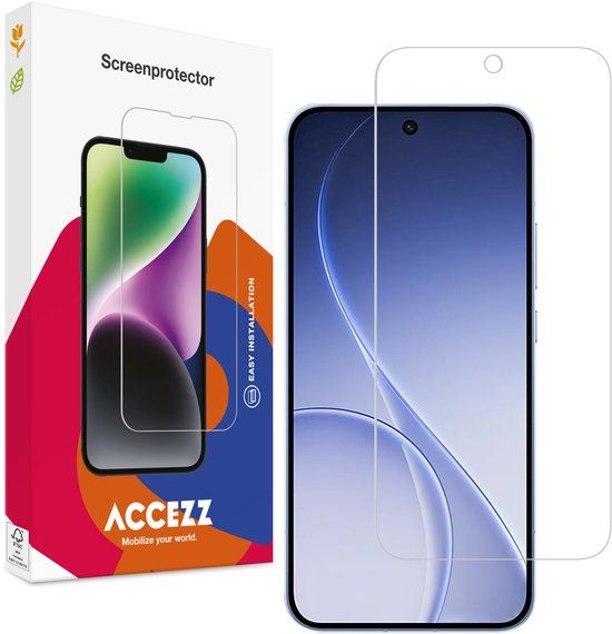 Accezz Screen Protector - Gehard Glas - Geschikt voor Oppo Reno15 F (5G)