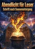 Abendlicht: Abendlicht für Leser: Schrift nach Sonnenuntergang