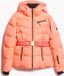 Superdry SKI LUXE PUFFER JACKET Dames Wintersportjas - Pastelline Coral - Maat XL