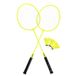VirtuFit Badminton Set - 2 Rackets - 3 Shuttles - With Carry Bag