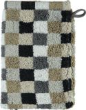 Cawö CAWÖ Lifestyle Karo Washandje - Kiezelsteen - 16x22