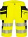 Portwest DX4 Hi-Vis korte broek met holsterzakken DX446 - Geel/Zwart - 46