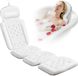 Unyqoos® Coussin de bain intégral avec conception antidérapante et filet de lavage pour la relaxation