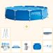 Intex Rond Frame Zwembad - 366 x 76 cm - Blauw