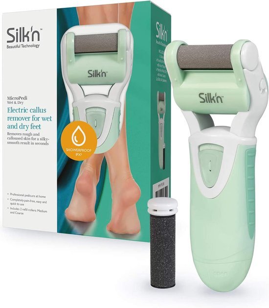 Silk'n elektrische eeltverwijderaar Micro Pedi, Wet&Dry