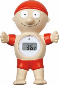 TFA Dostmann BADEMEISTER 30.2032.05 Thermomètre de bain Rouge