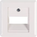 Kopp Milano - UAE-afdekplaat (wit) - 1-voudig frame - Glans