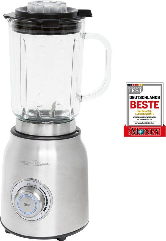 ProfiCook 501207 - Staande Mixer - 1200W - RVS