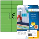Herma 4554 Etiketten Rechthoek Groen 105 x 37 mm 320 Stuks
