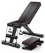 Banc de musculation - Banc d'haltères pliable - 300 kg - 7 positions de dossier - Noir