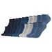 s.Oliver Sokken blauw / grijs