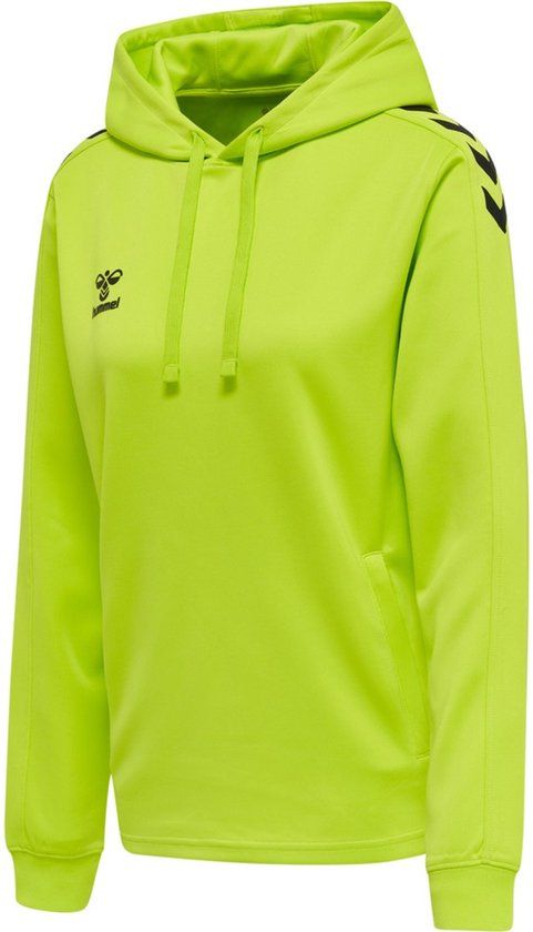 Hummel Damen Hoodie Hmlcore Xk Poly Sweat Hoodie Woman Lime Popsicle - S