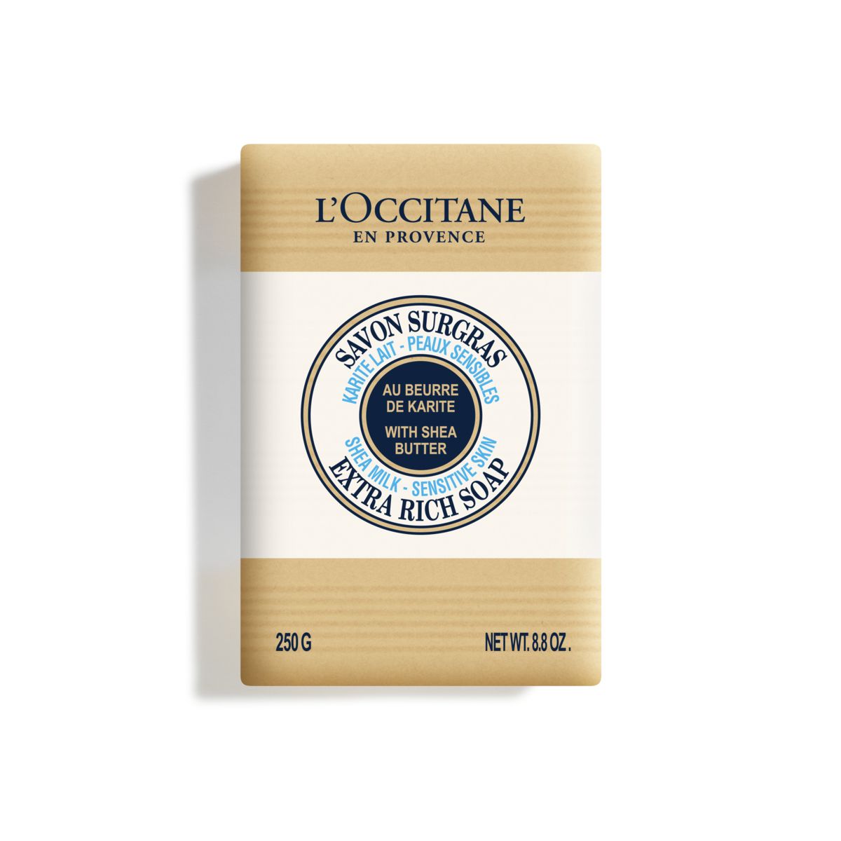 L'Occitane Shea Milk Sensitive Skin Extra Rich Soap - 250ml