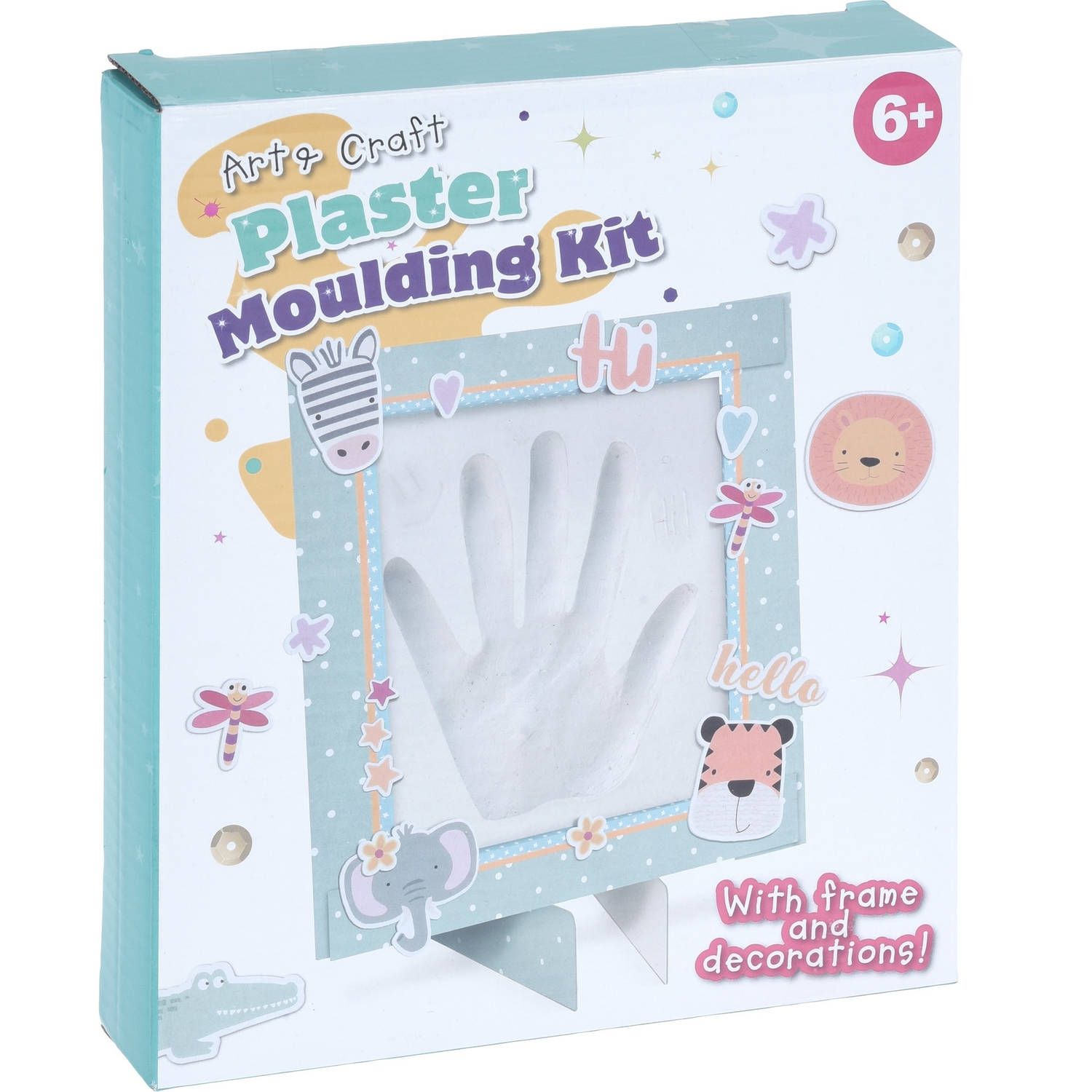 Free and easy gips gieten met lijst - Multicolor