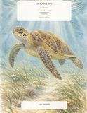 Ocean Life in Bloom: A Guided Watercolor Coloring Book