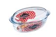 Arcuisine Classic Glazen pot, ovaal, 3 liter, doorzichtig