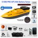 StarTech S100PRO GPS Sonar L Afstandsbedienbaar voerboot voor het vissen - 12V borstelloze motor - Ingebouwde fishfinder-echosysteem - Bereik van 600 meter - Draagvermogen van 3 kg - 100 geheugenplaatsen