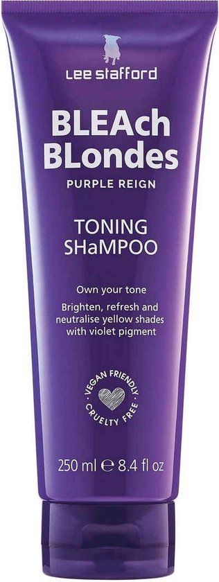 Lee Stafford Bleach Blondes Purple Toning Shampoo - 250ml