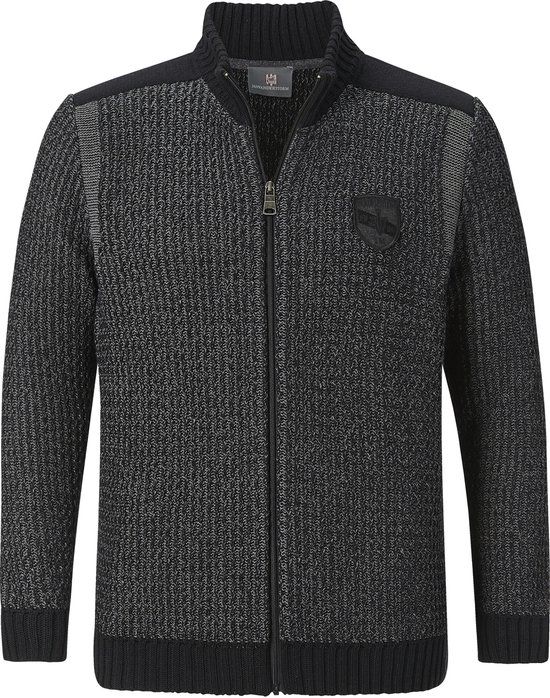 Jan Vanderstorm heren Vest - 64/66 - Zwart