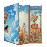 Tonecheer Travel With The Wind Book Nook Bouwpakket