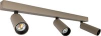 KS Verlichting Plafondlamp Vigo 3 Spot Aluminium Champagne