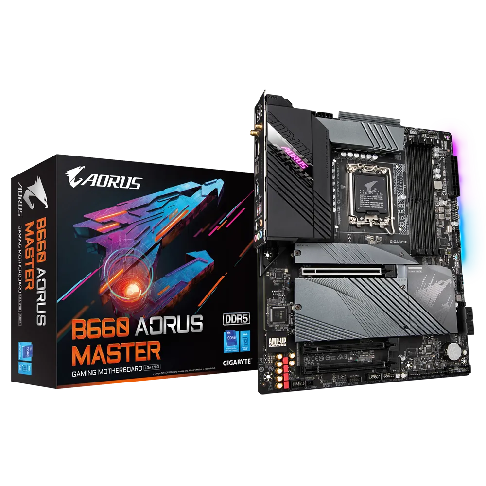 Gigabyte B660 AORUS MASTER - Moederbord - ATX