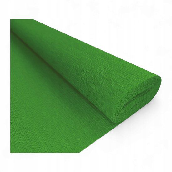 Interdruk Crêpepapier Groot 200x50 cm - Groen