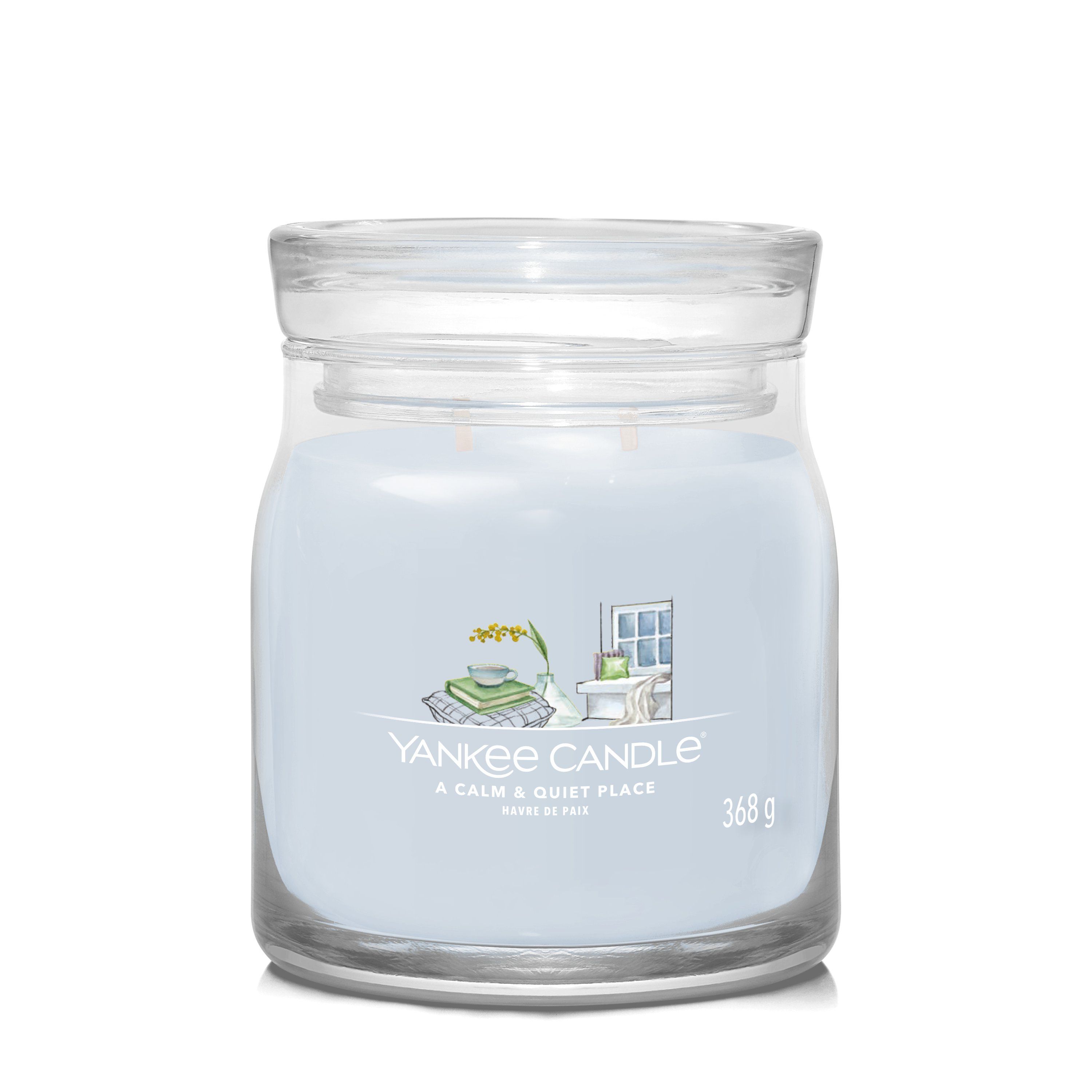 Yankee Candle A Calm & Quiet Place - Geurkaars - Grijs