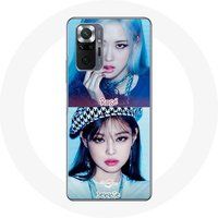 Blackpink Hoesje voor Xiaomi Redmi Note 10 Pro K-pop groep Jennie et Rosé Lovesick meisjes poster het album Maniacase