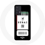 Maniacase Beschermhoesje voor Samsung Galaxy A13 4G / A13 4G Lite Vliegticket Dubai