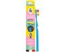 Lamazuna Brosse à dents enfant bleu 1 pièce