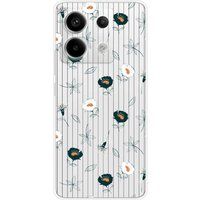 Xiaomi Siliconen hoesje compatibel met Xiaomi Redmi Note 13 Pro 5G Garden Flowers