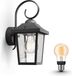 Philips Hue Buzzard Wandlamp voor Buiten (Zwart)